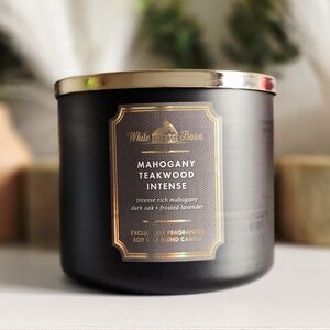 Mahogany Teakwood Intense 3 Wick Candle by Bath and Body Works